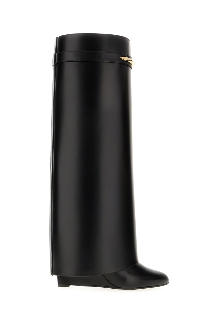 Givenchy Stivali Shark in pelle nera