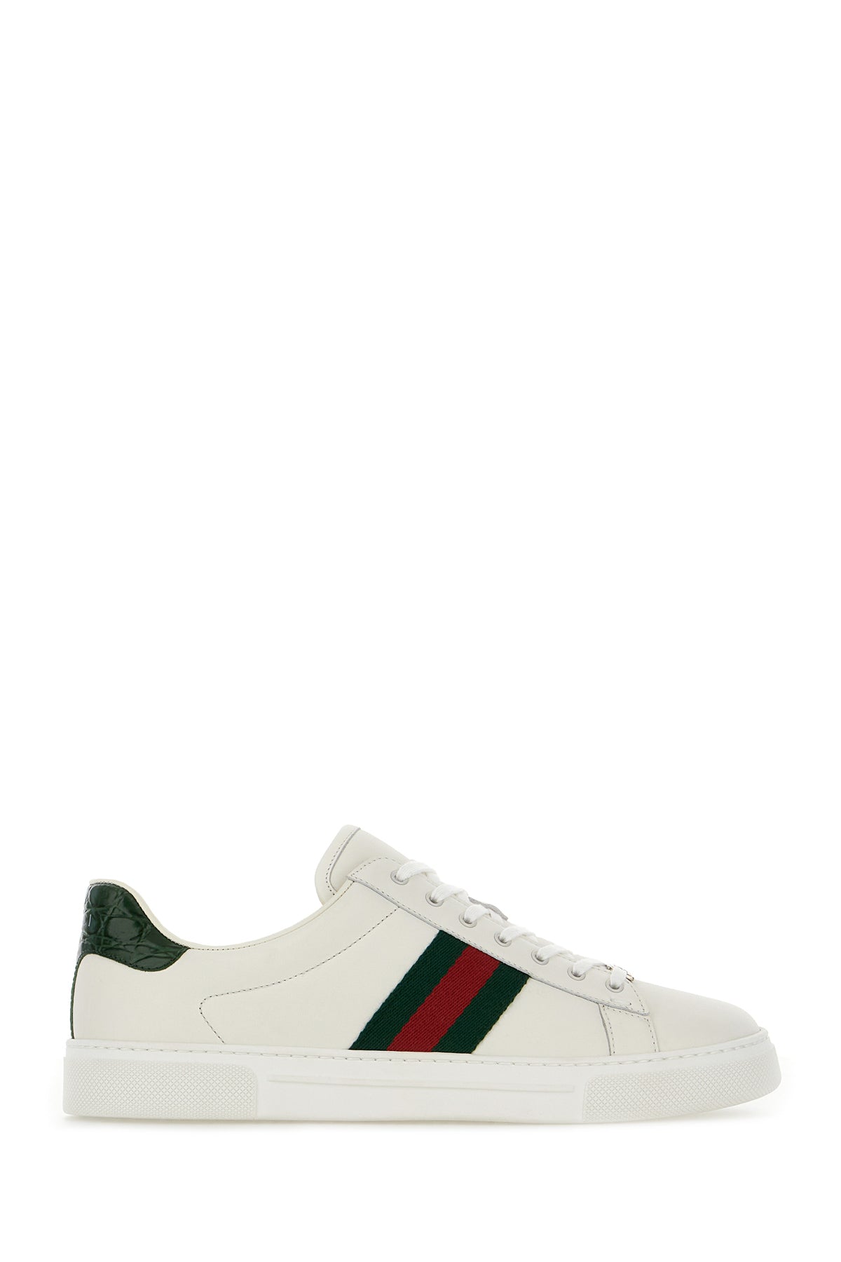 Gucci Sneakers Ace in pelle bianca