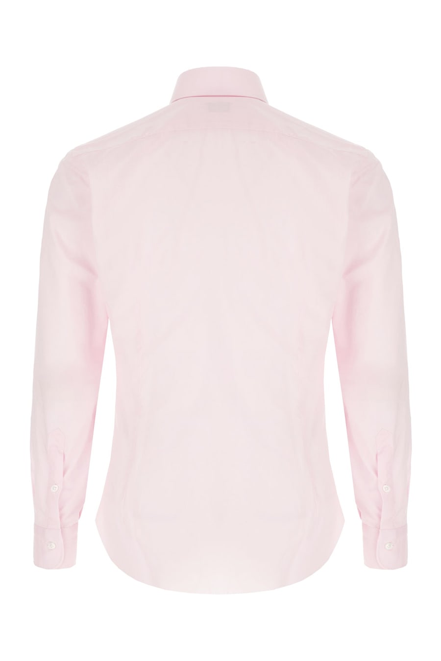BARBA Camicia in popeline rosa, view 2