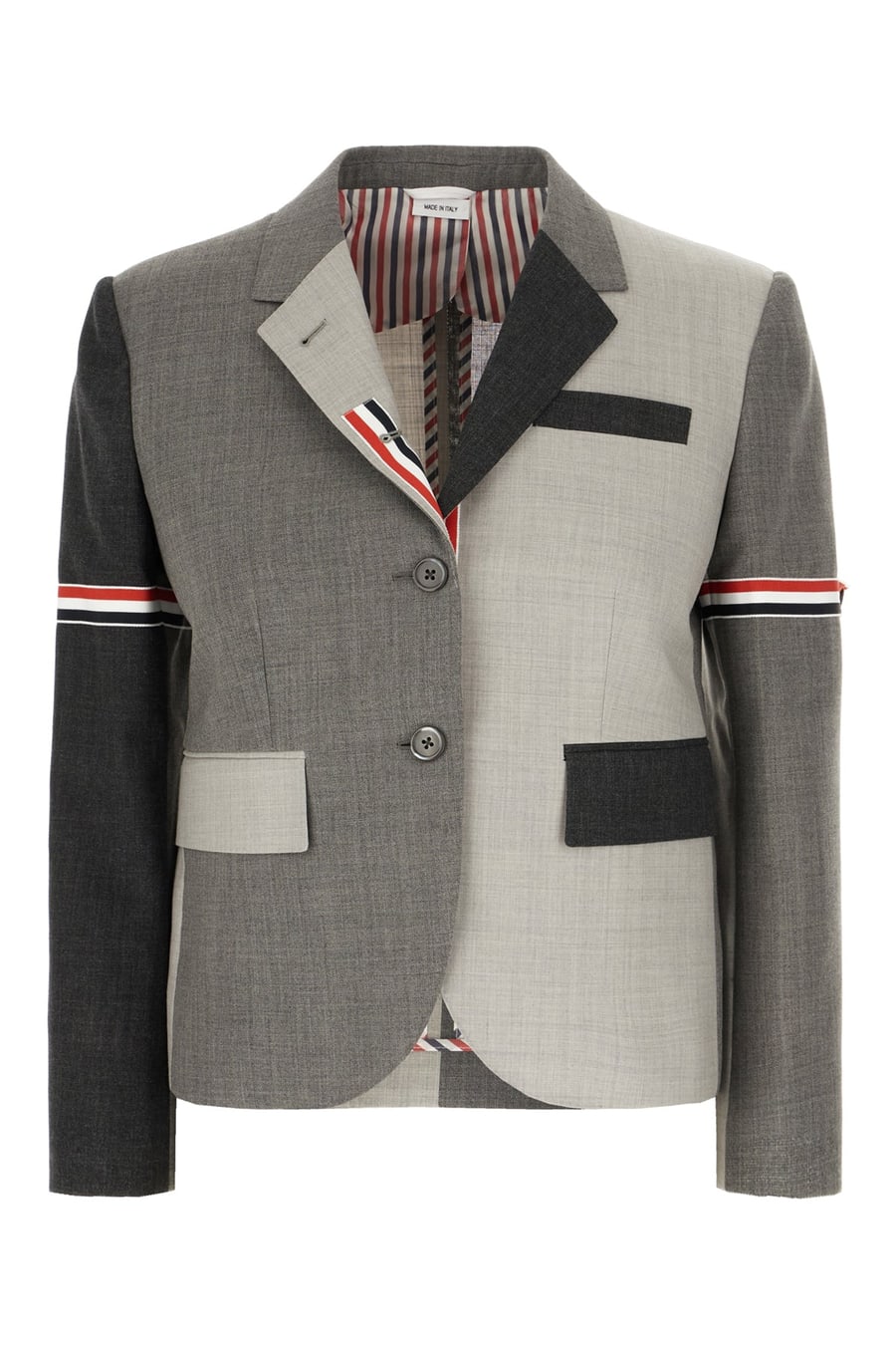 Thom Browne Giacca in lana multicolor