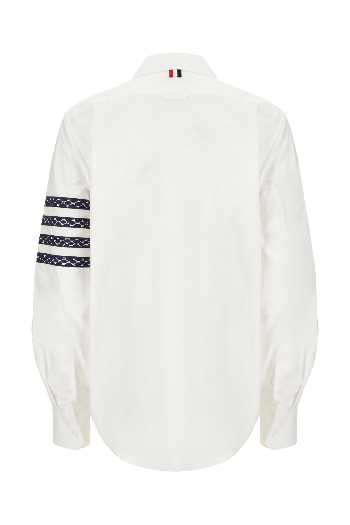 Thom Browne Camicia in oxford bianco, view 2