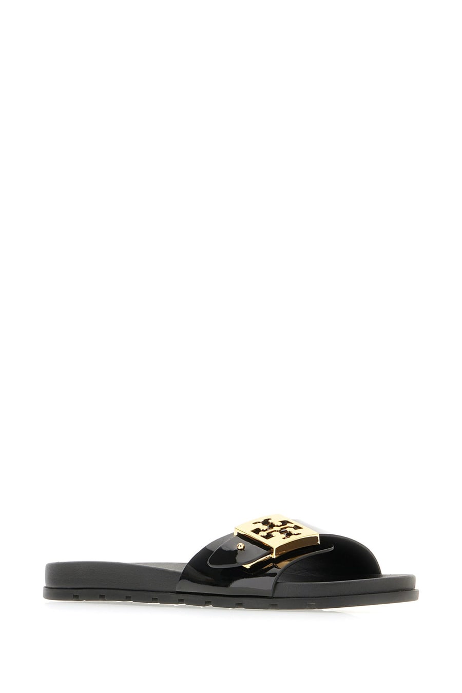 Tory Burch Slippers in gomma nera, view 2