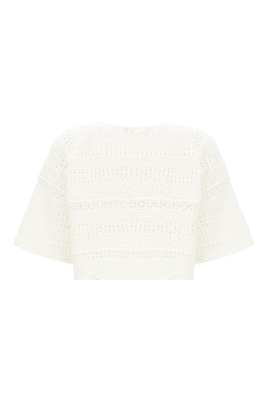 Weekend Max Mara Top in cotone bianco, view 2