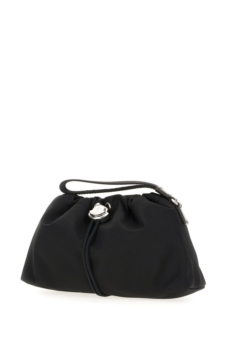 Moncler Busta Trick in misto nylon nero, view 2