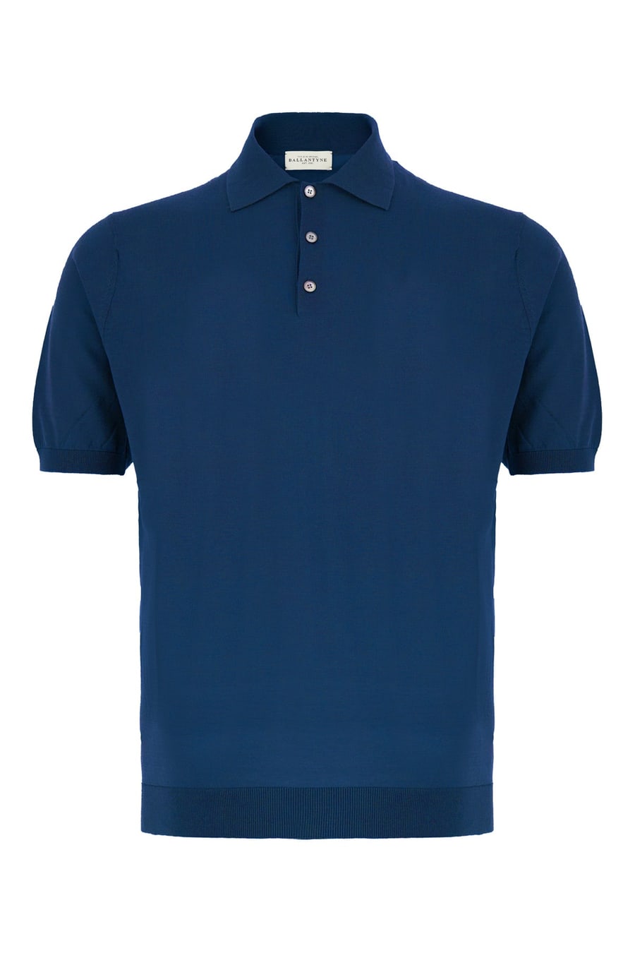 BALLANTYNE Polo in cotone blu