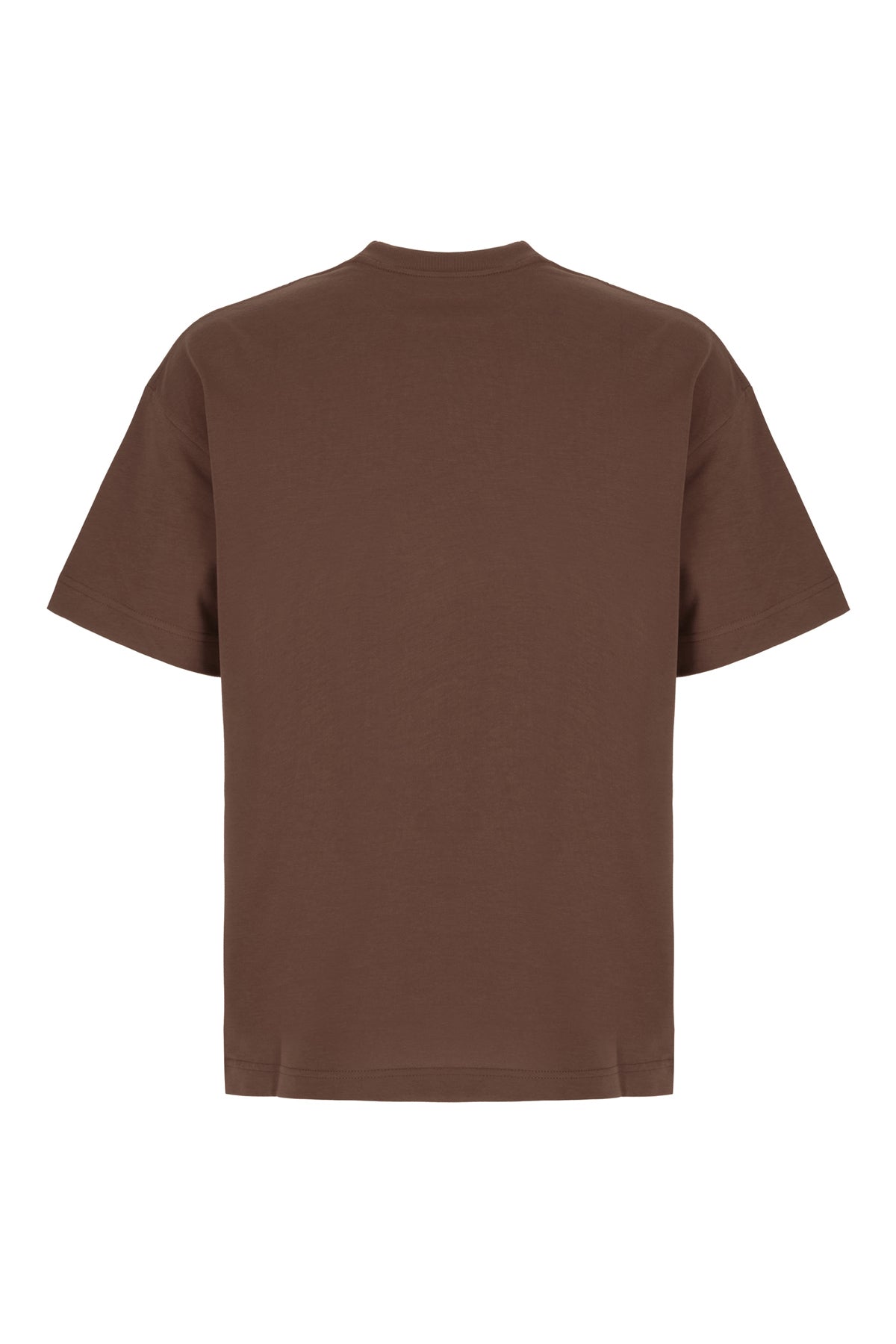 Palm Angels T-shirt in cotone cioccolato, view 2