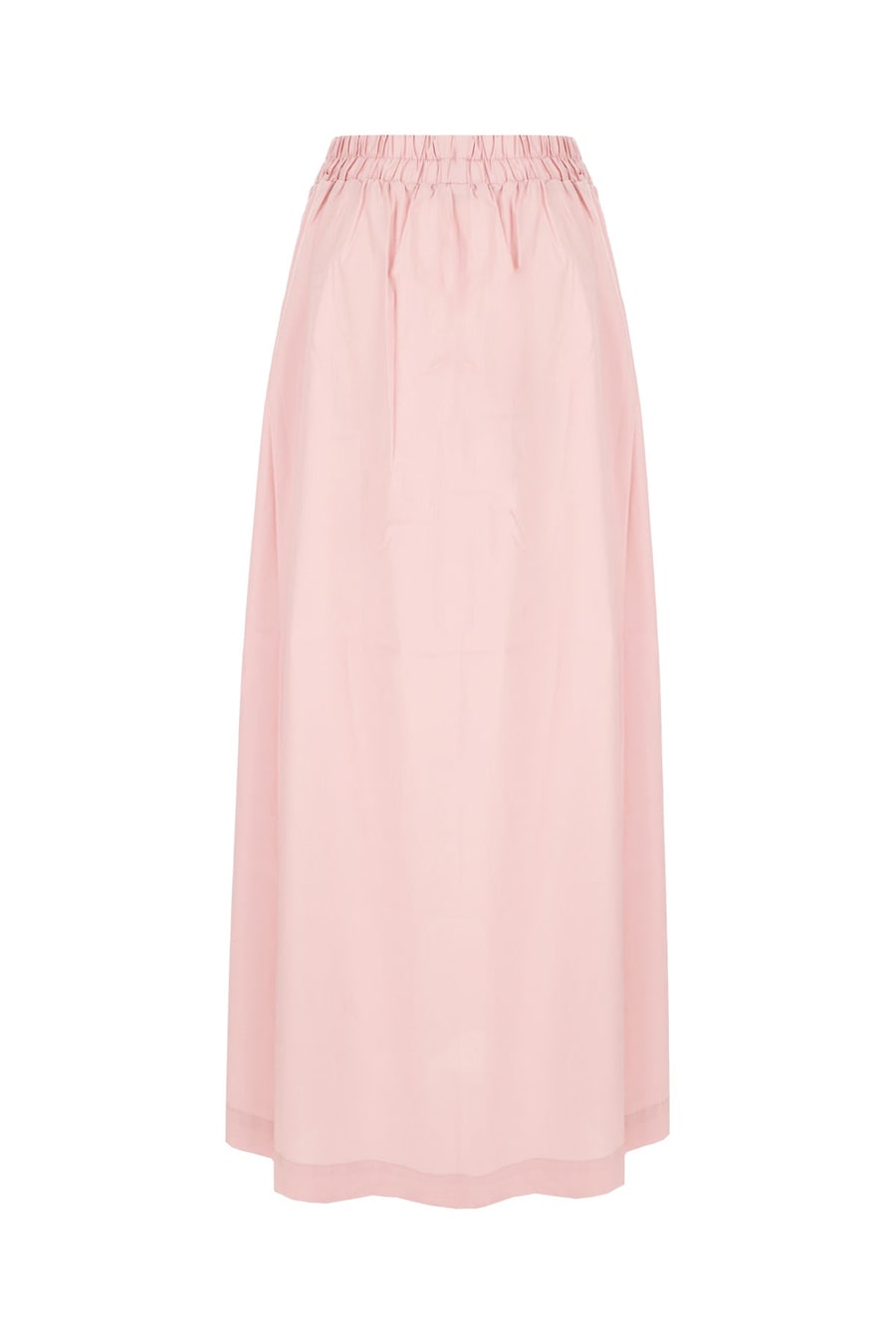 ALPHA STUDIO Gonna in cotone stretch rosa, view 2
