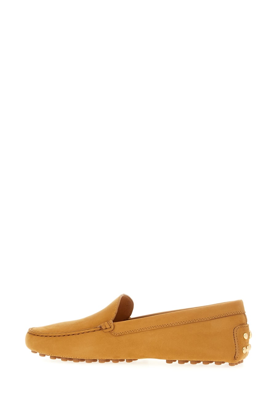 Tod's Mocassini in pelle scamosciata ocra, view 3