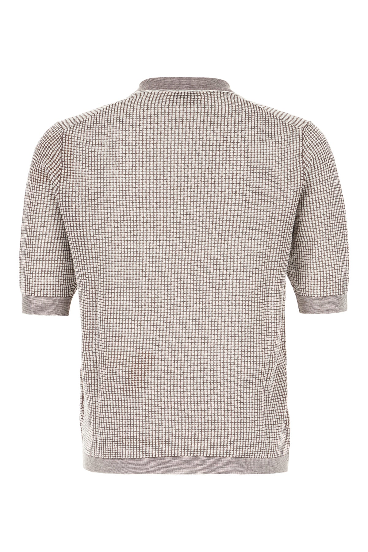 BALLANTYNE Maglione in misto cotone ricamato, view 2
