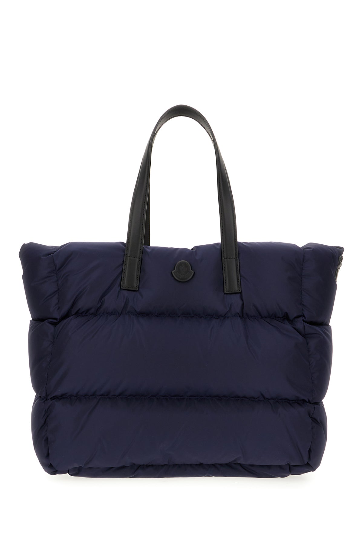 Moncler Borsa a mano Caradoc in nylon blu notte