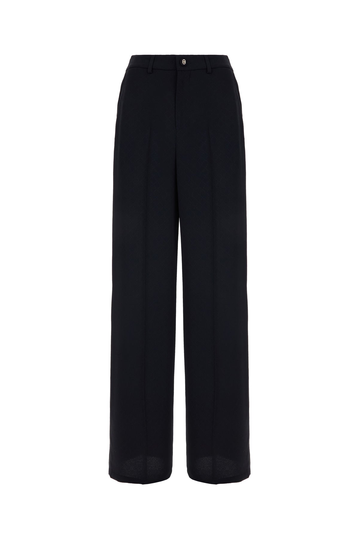 Gucci Pantalone in misto viscosa blu notte