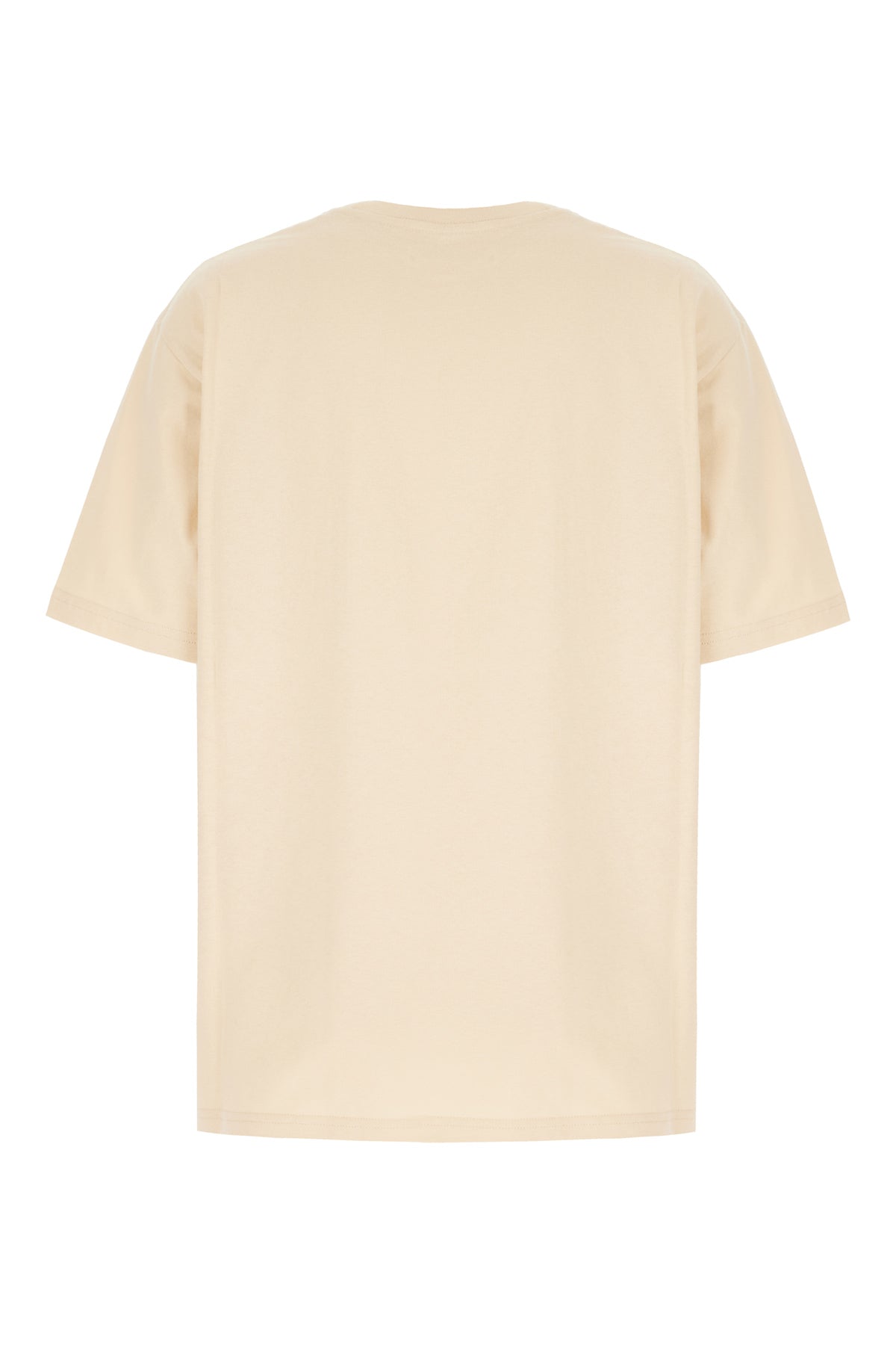 Valentino Garavani T-shirt oversize in cotone beige, view 2
