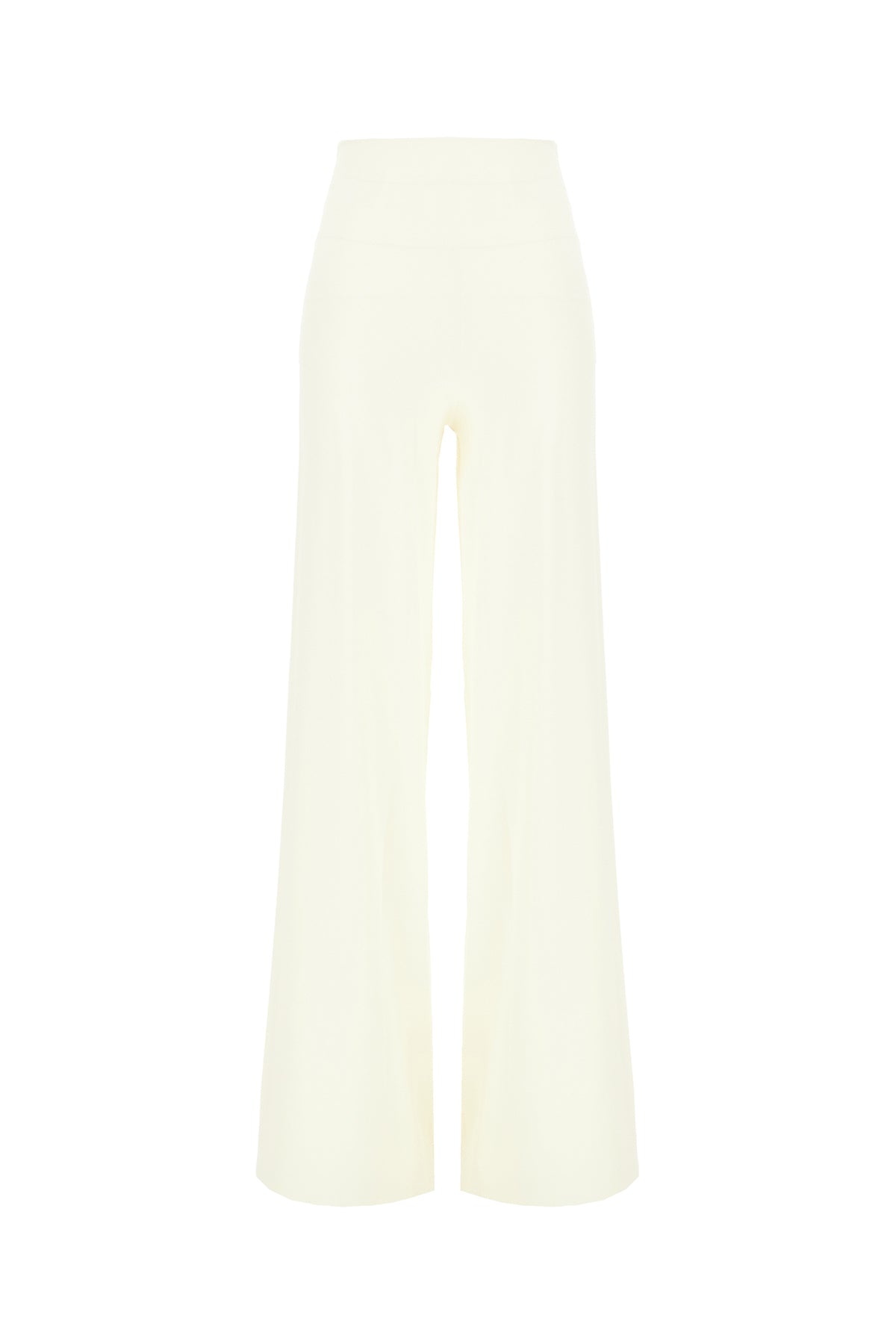 ANAMI Pantalone in nylon stretch avorio