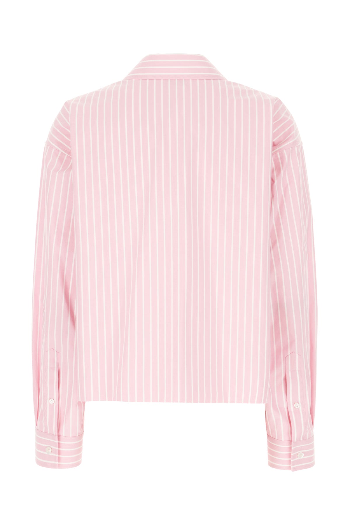 Balenciaga Camicia in popeline stampato, view 2