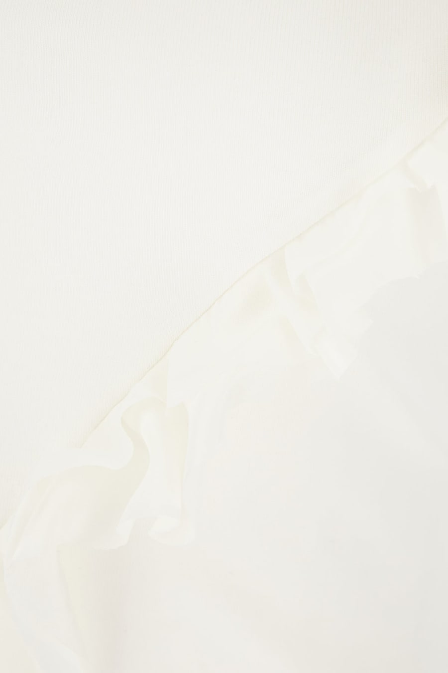 Alexander McQueen Canotta in cotone bianco, view 3