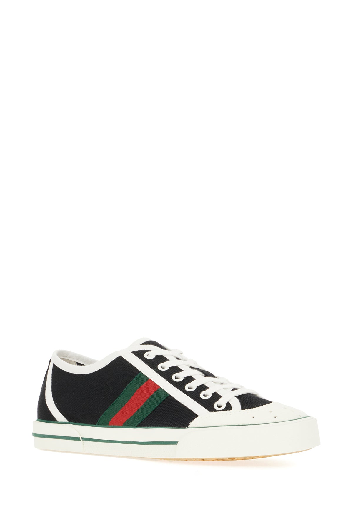 Gucci Sneakers Tennis 1977 in tela nera, view 2