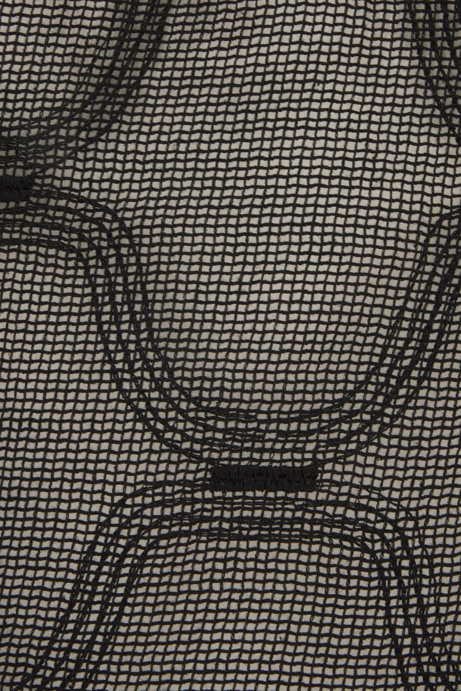 ALPHA STUDIO Cardigan smanicato in cotone nero, view 3