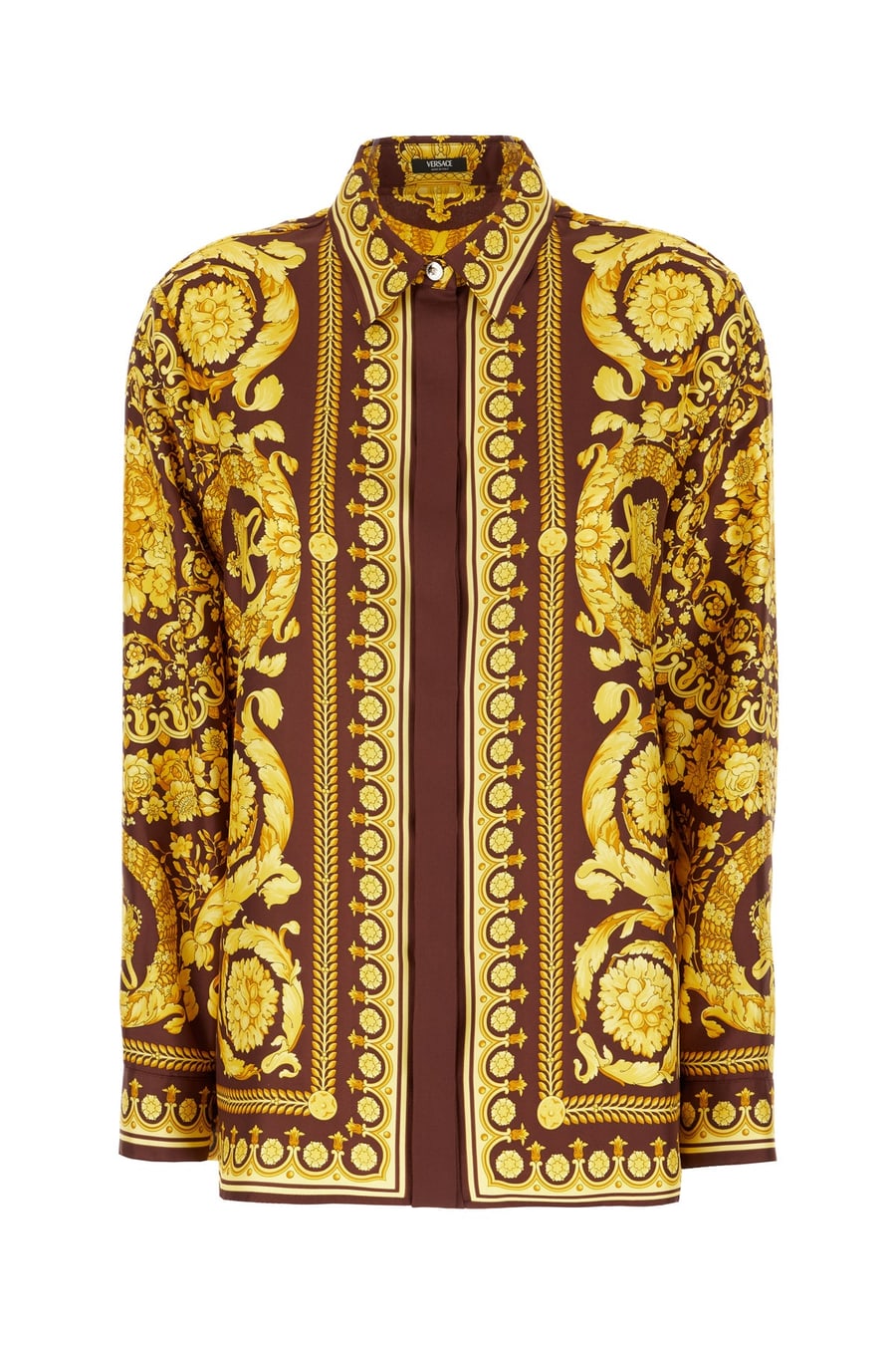 Versace Camicia in seta stampata