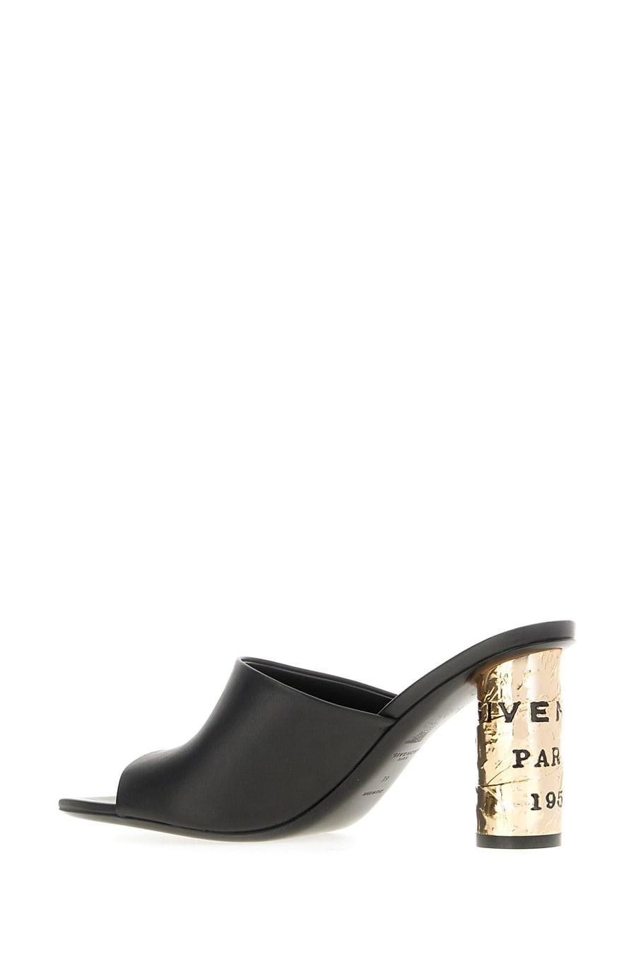 Givenchy Mules in pelle nera, view 3