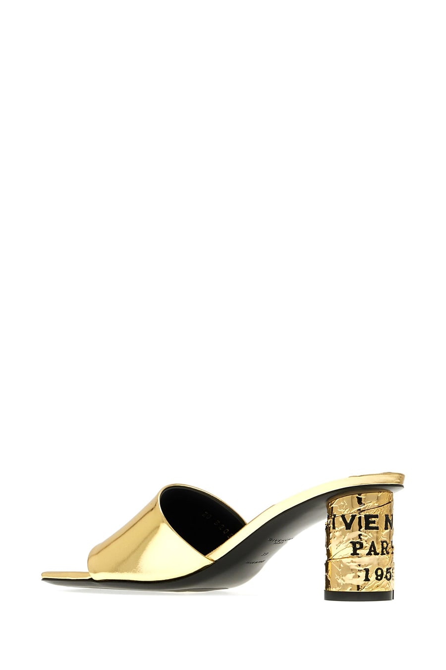Givenchy Mules in pelle oro, view 3