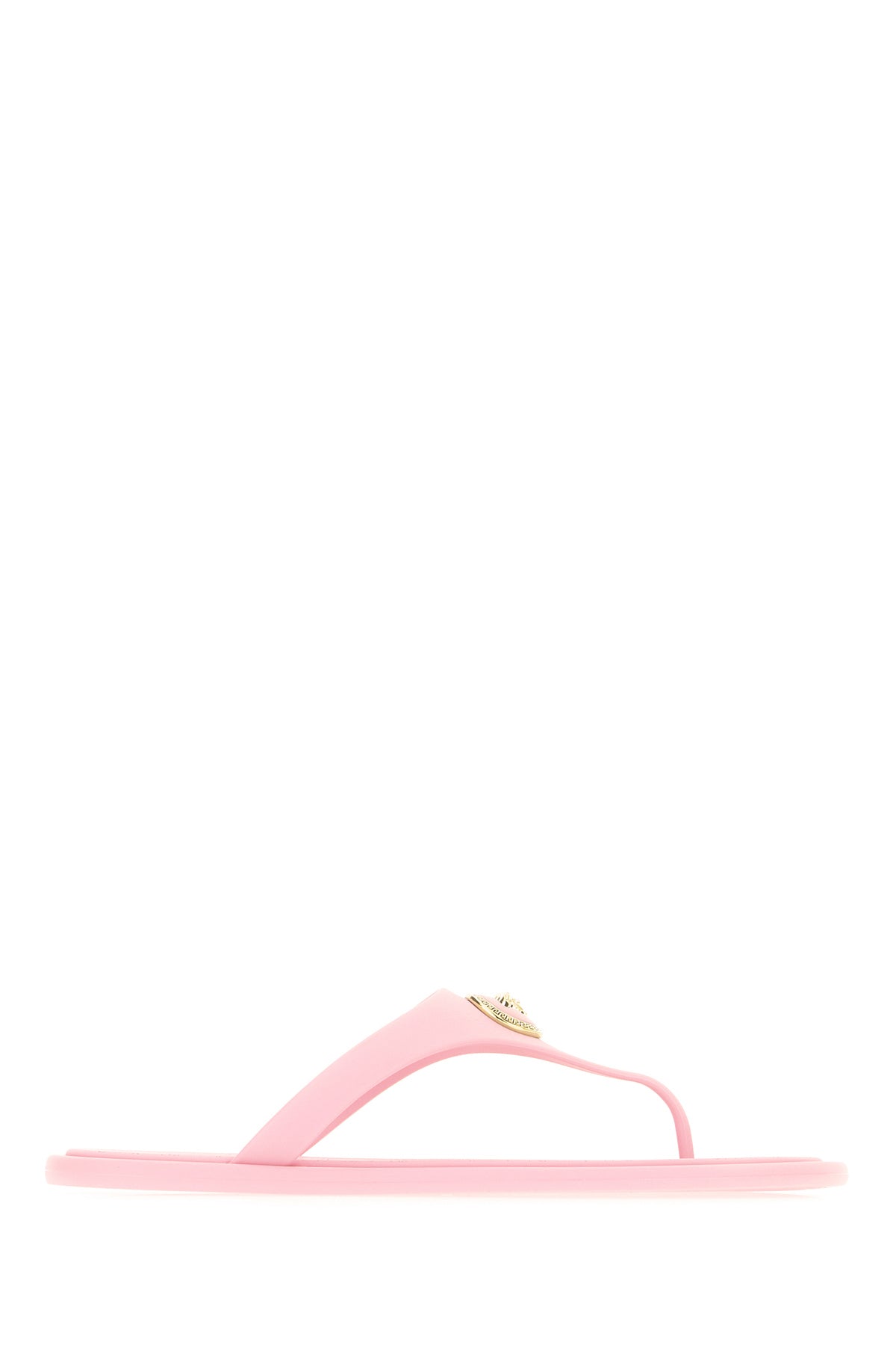 Versace Sandali infradito in gomma rosa
