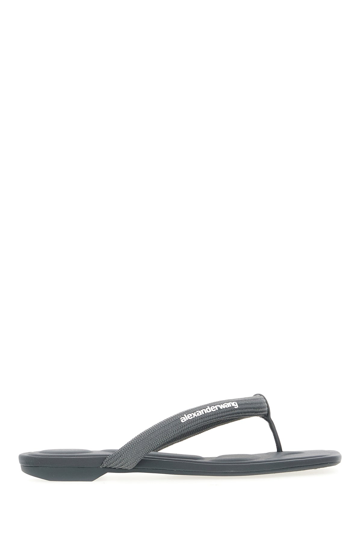 ALEXANDER WANG Sandali infradito Jenna in tessuto grigio