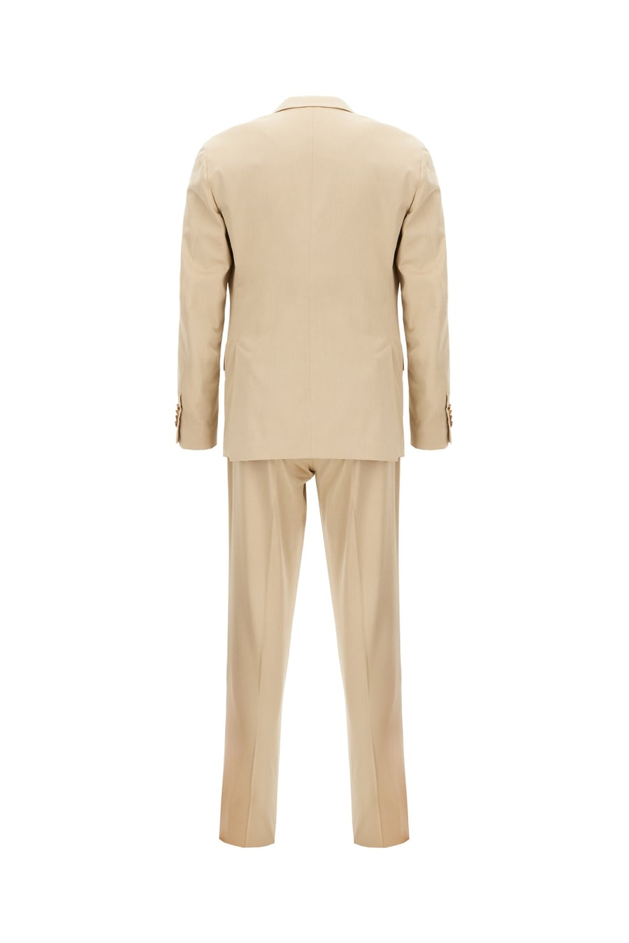 LARDINI Completo in cotone beige, view 2