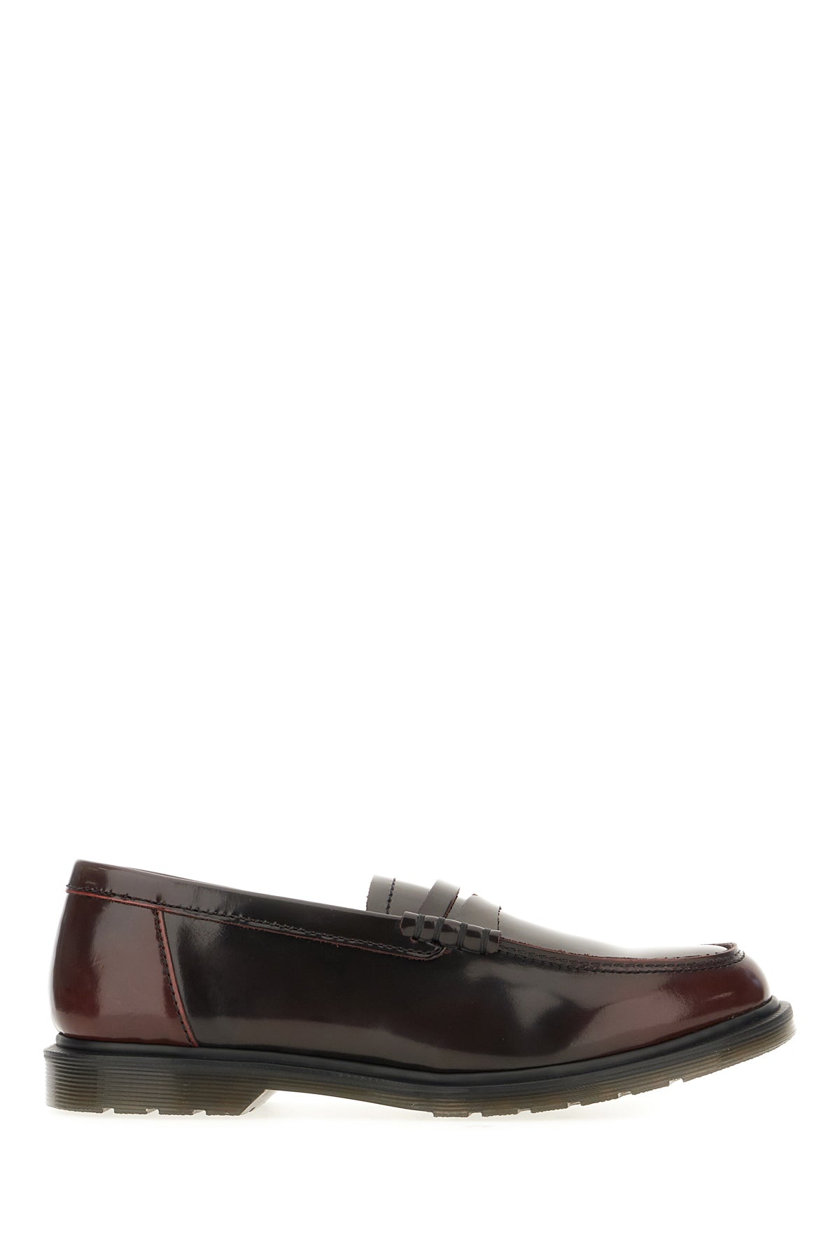 DR. MARTENS Mocassini Mayfare in pelle melanzana