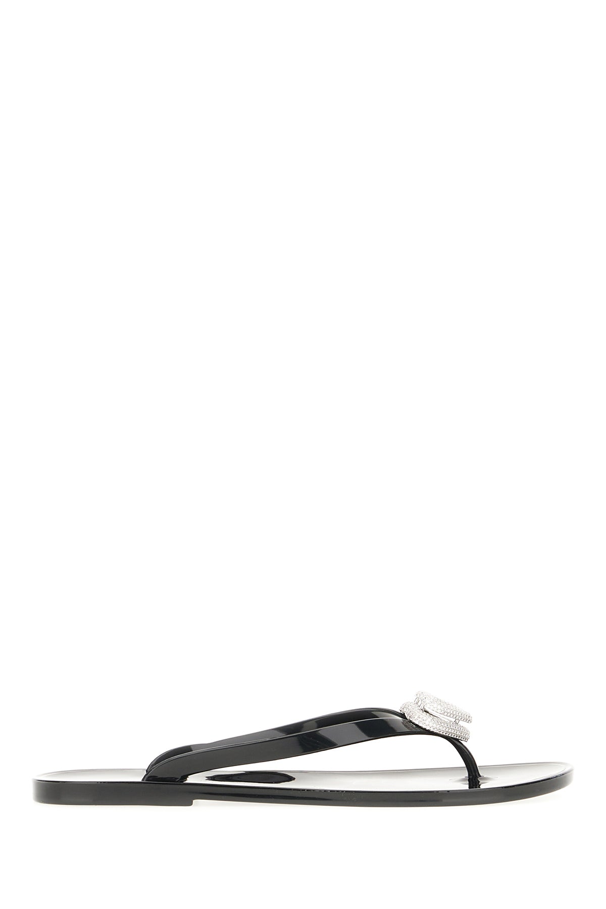 MACH&MACH Sandali infradito in PVC nero