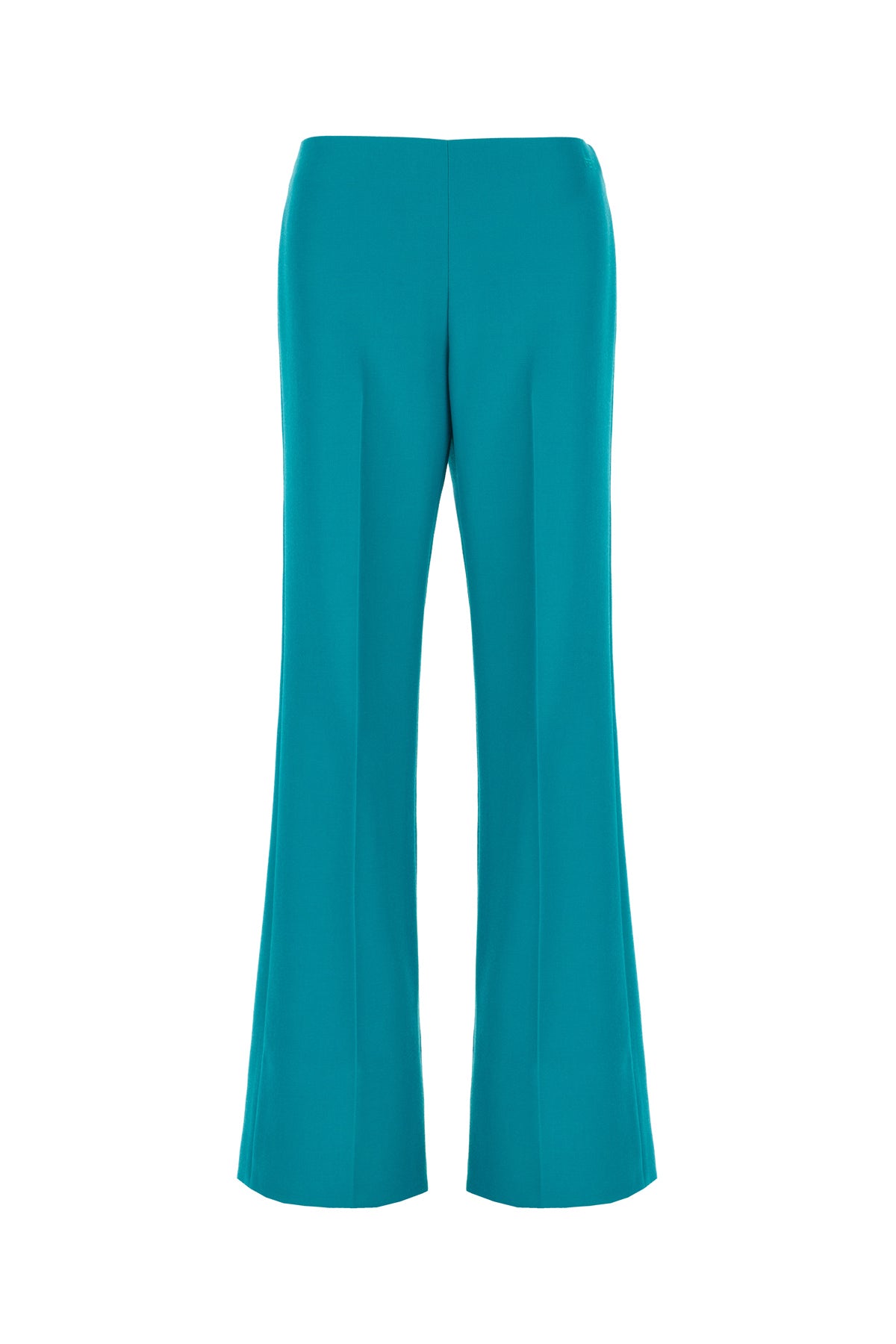 Fendi Pantalone in lana turchese