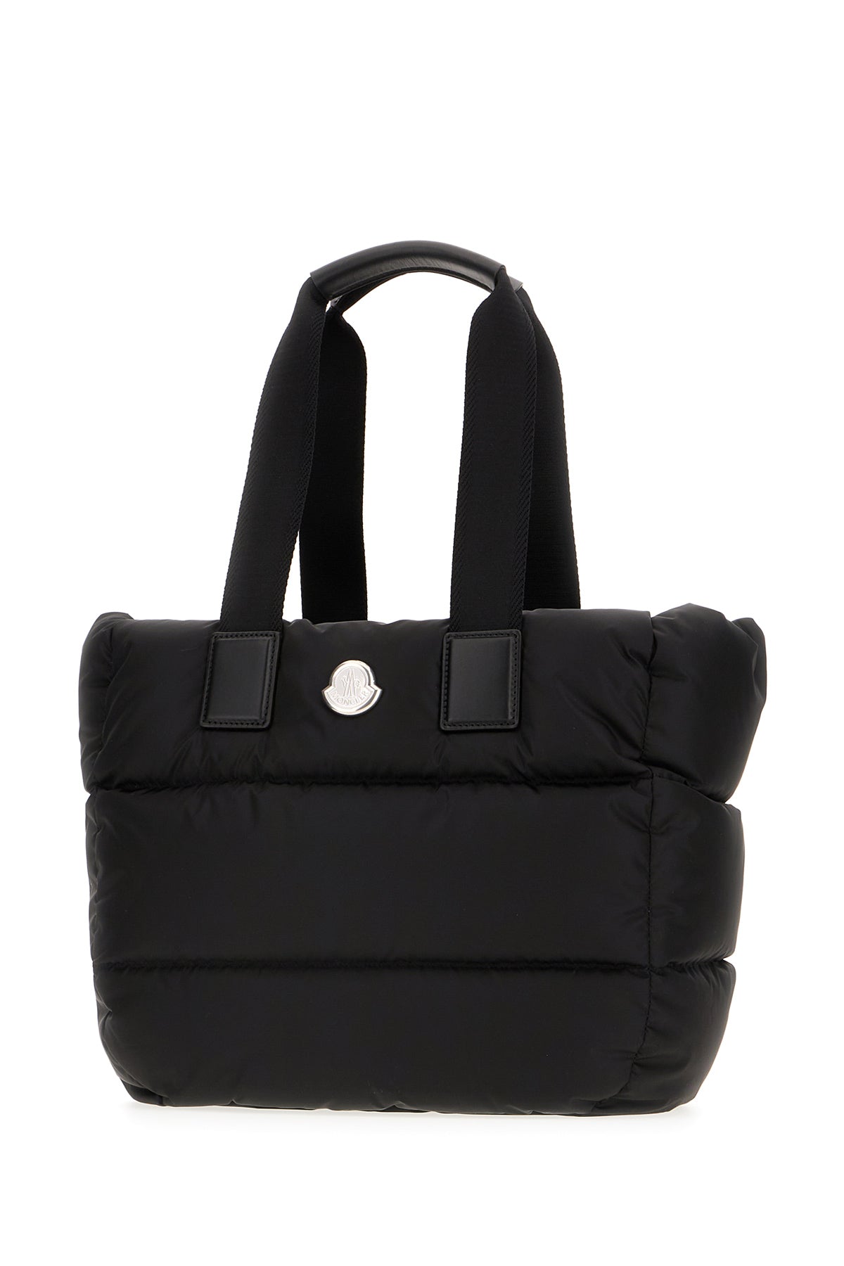 Moncler Borsa a mano Caradoc in nylon nero, view 2