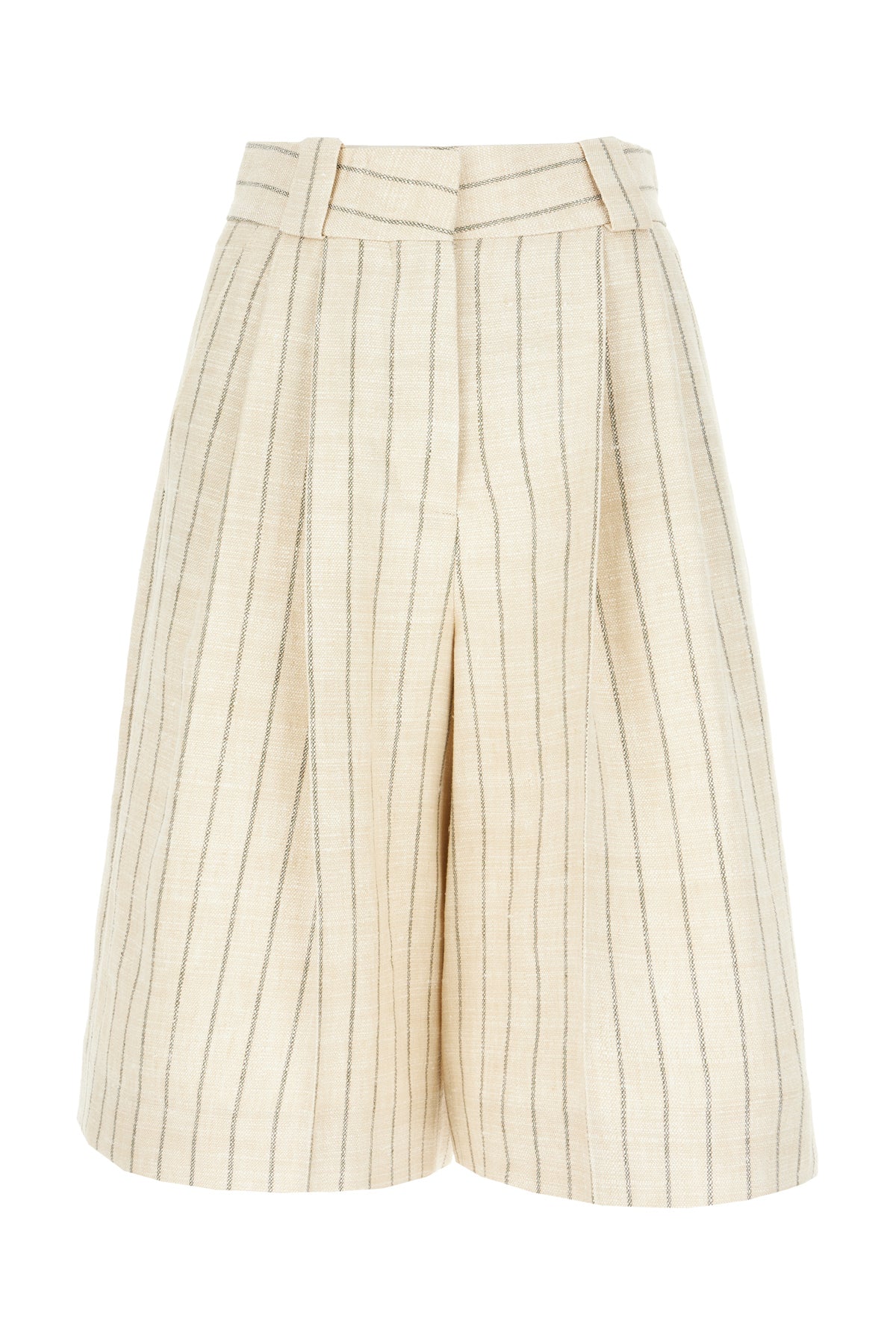 Blazé Milano Bermuda in misto lino ricamato