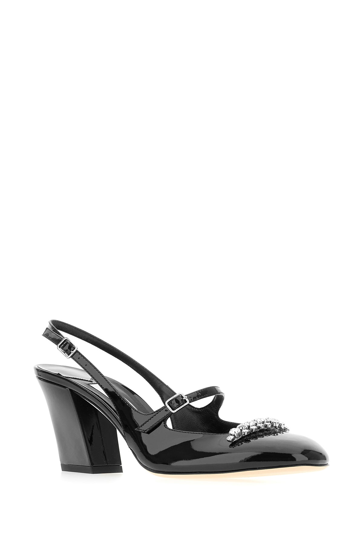 Jimmy Choo Scarpe con tacco Belinda in pelle nera, view 2