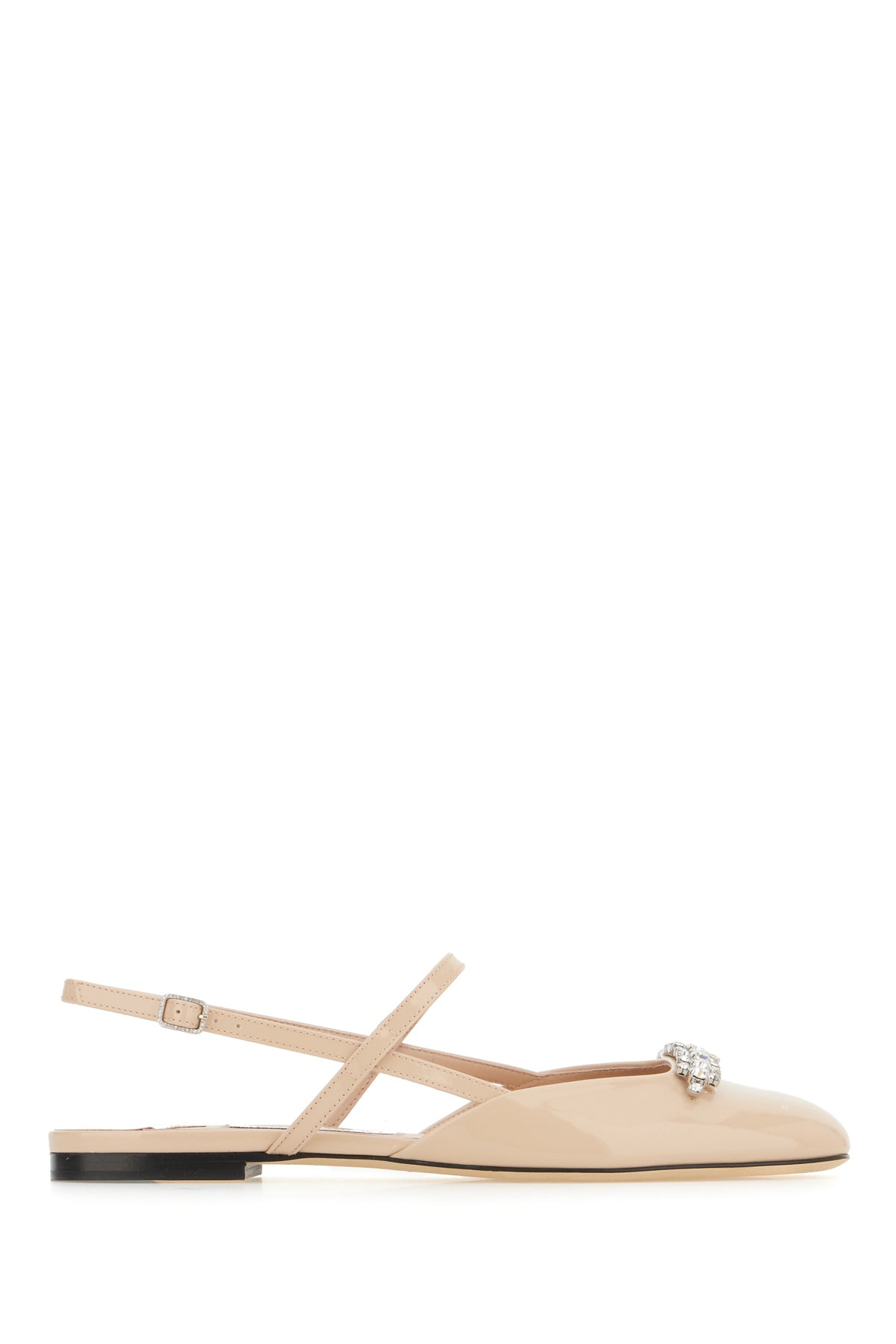 Jimmy Choo Ballerine Belinda in pelle rosa pastello