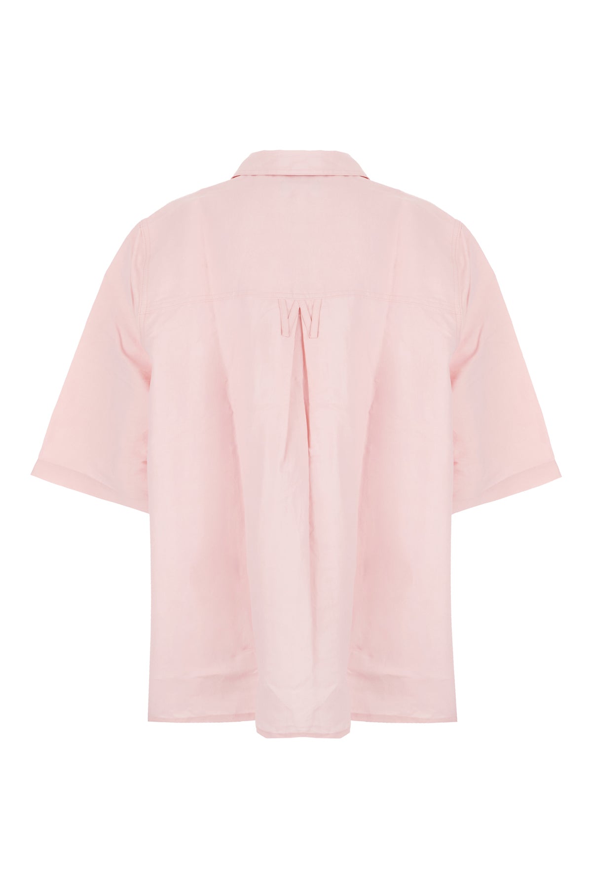 WILLY CHAVARRIA Camicia in poliestere rosa, view 2