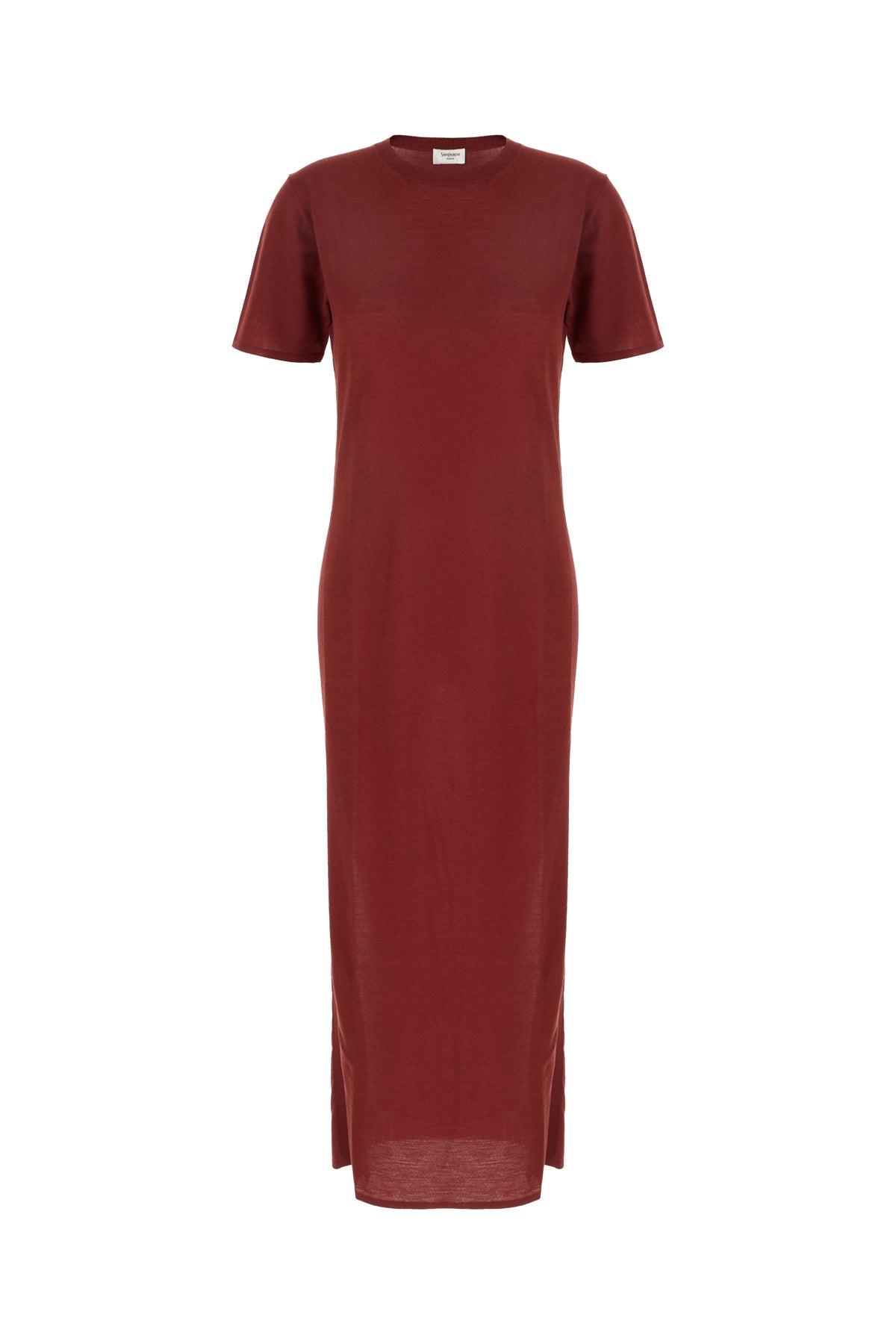 Saint Laurent Abito in lana vinaccia
