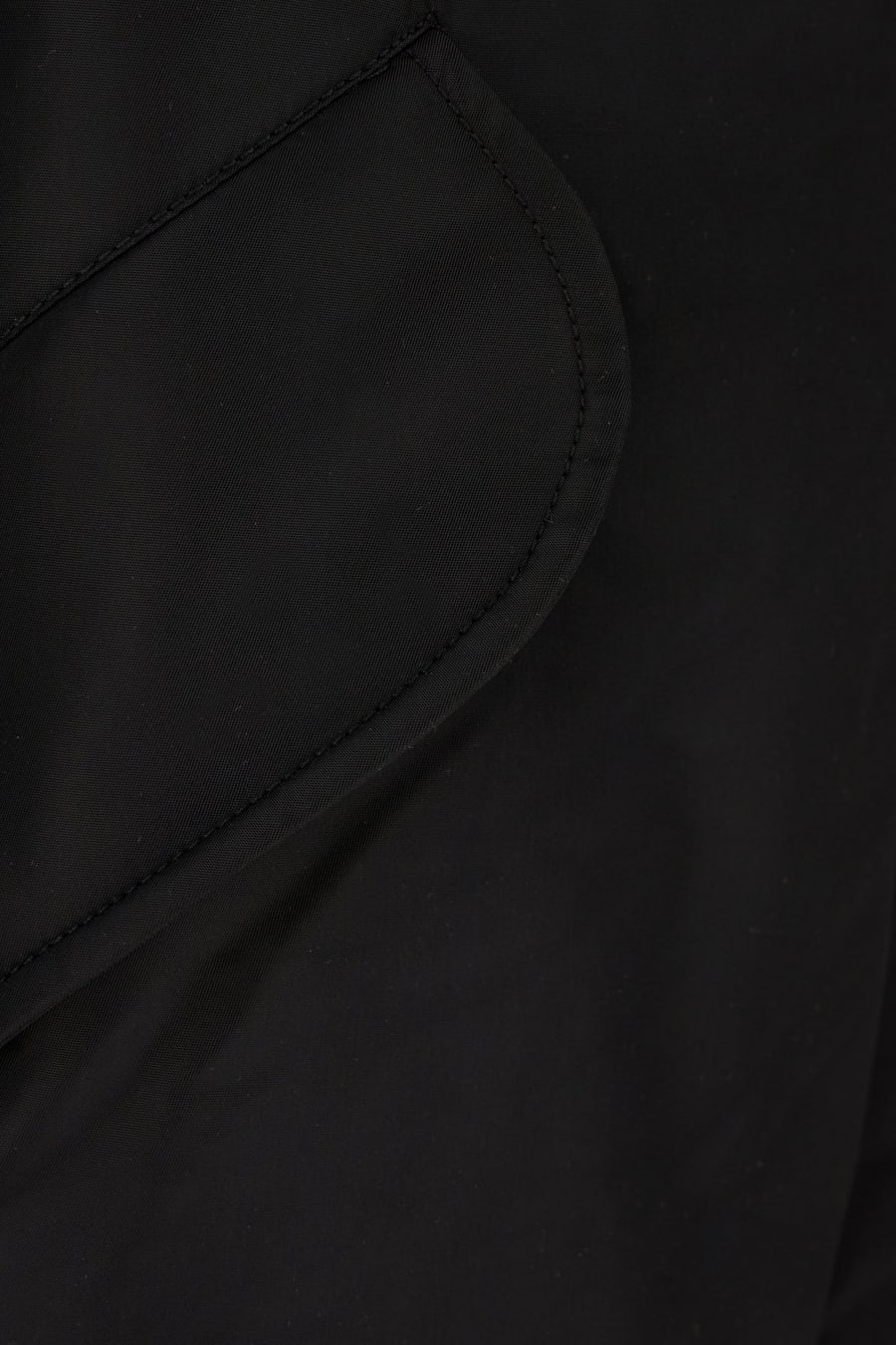 Entire Studios Bomber imbottito in nylon nero, view 3