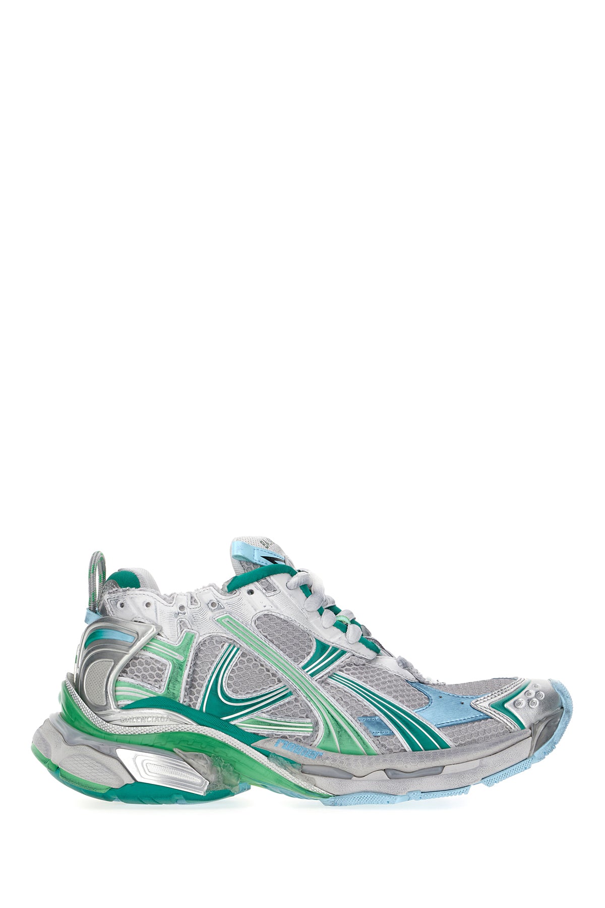 Balenciaga Sneakers Runner multicolor in rete e gomma