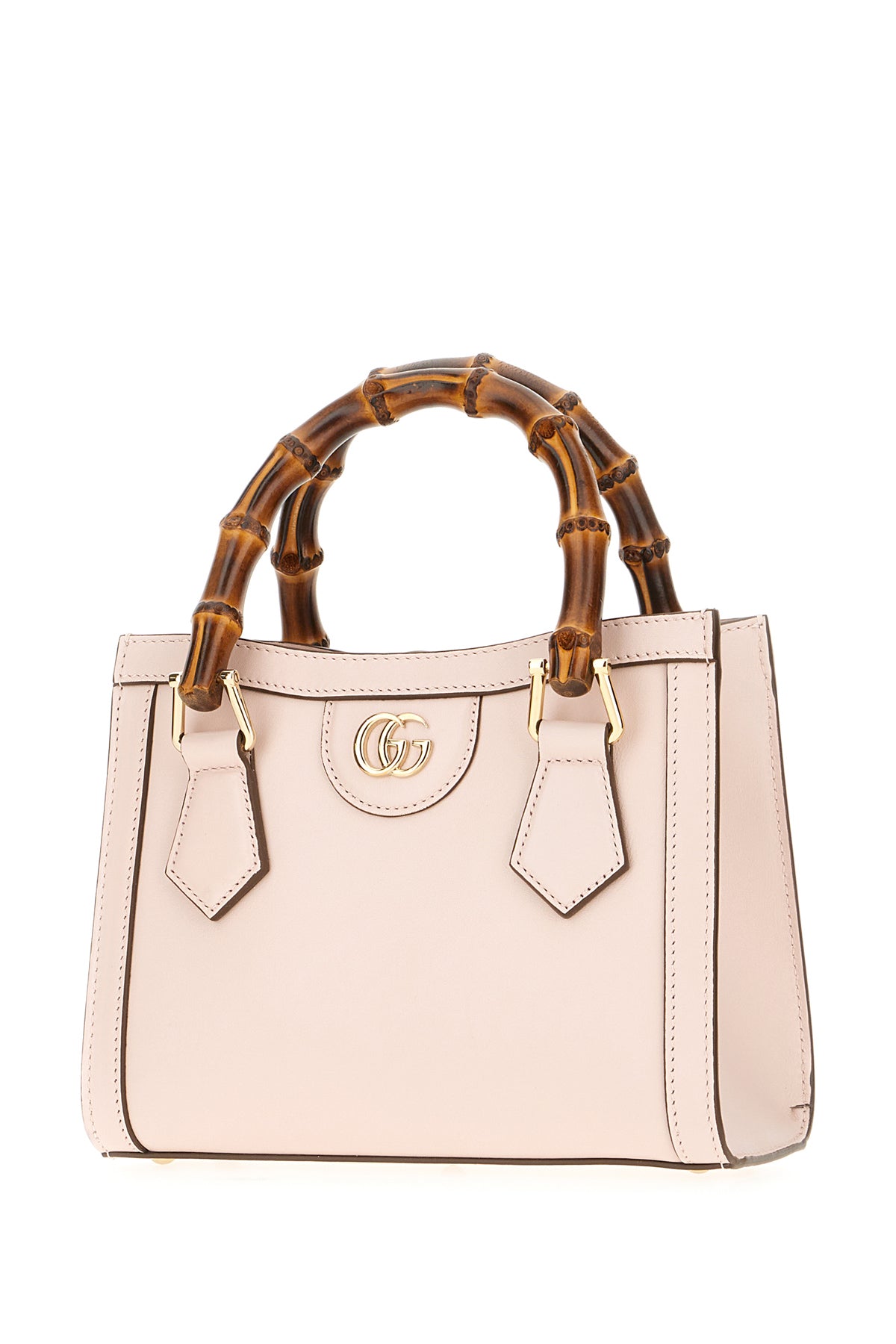 Gucci Borsa a mano Diana piccola in pelle rosa, view 2