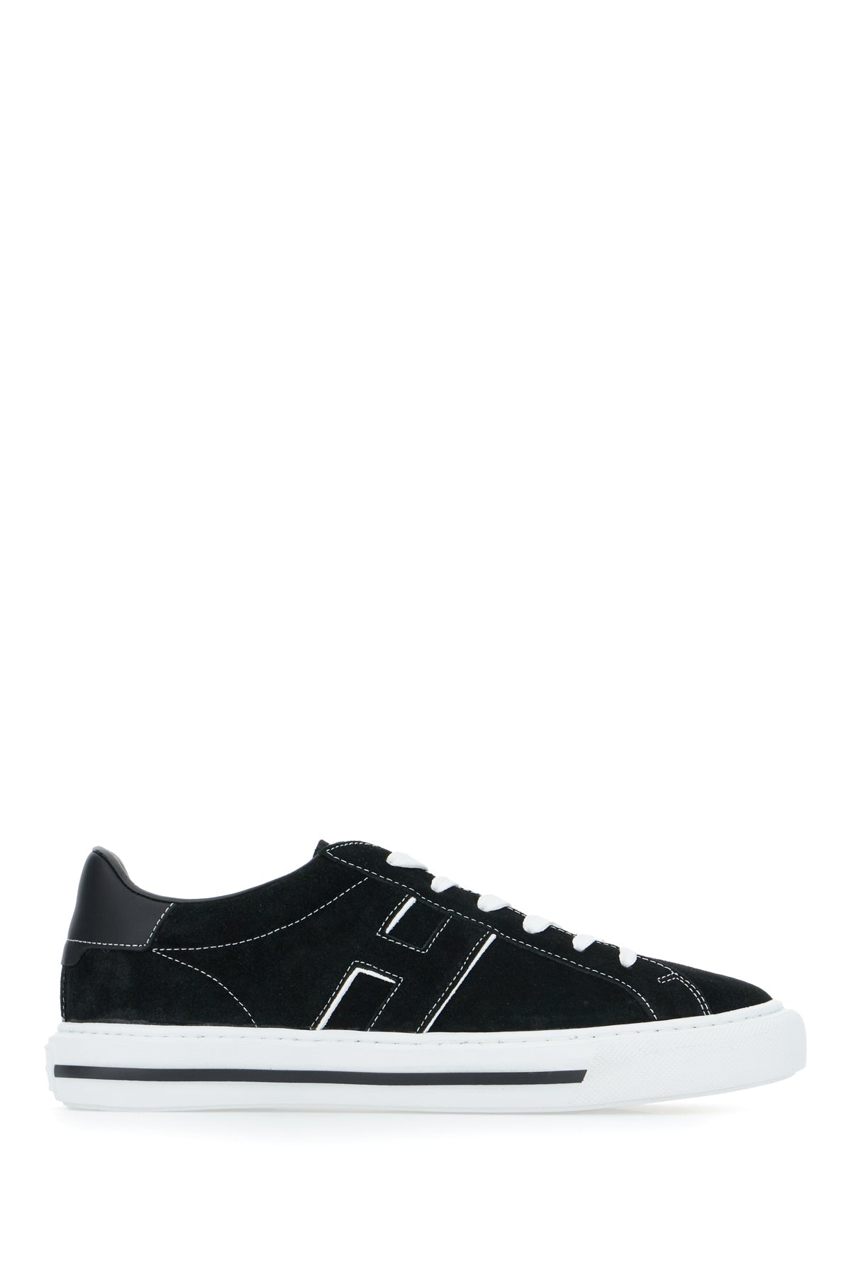 Hogan Sneakers H691 in pelle scamosciata nera