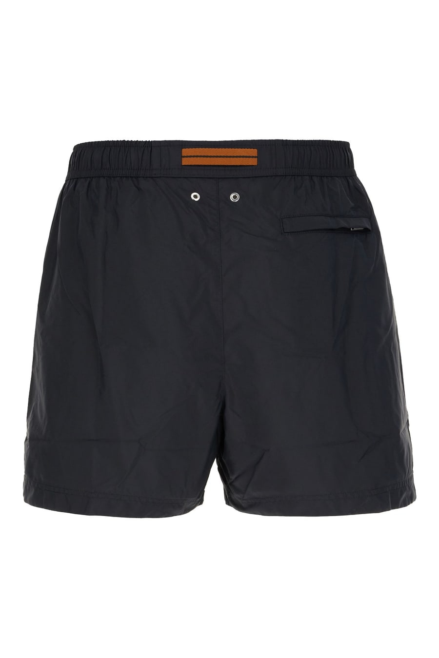 ZEGNA Bermuda mare in nylon blu notte, view 2