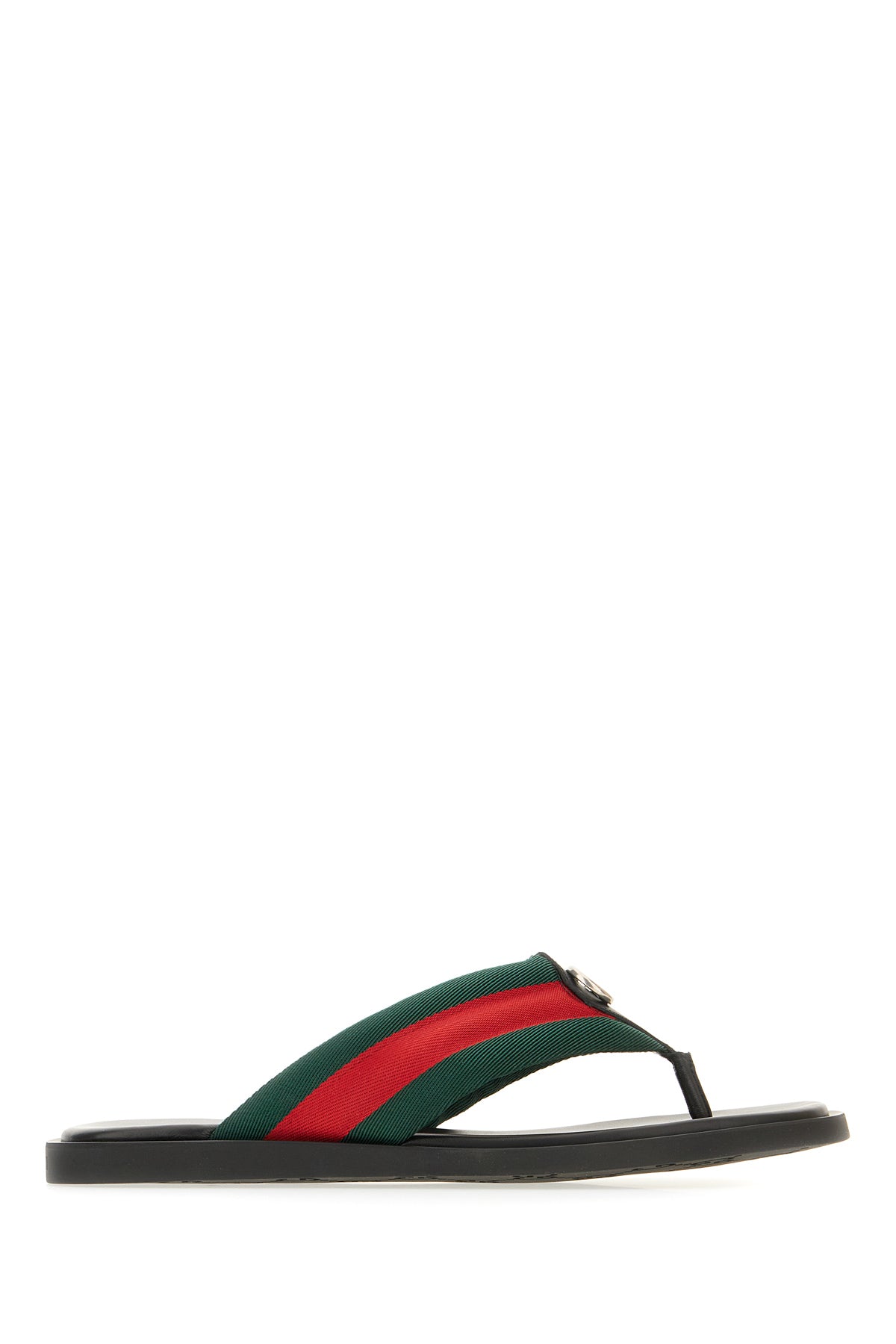 Gucci Sandali infradito in tessuto multicolor