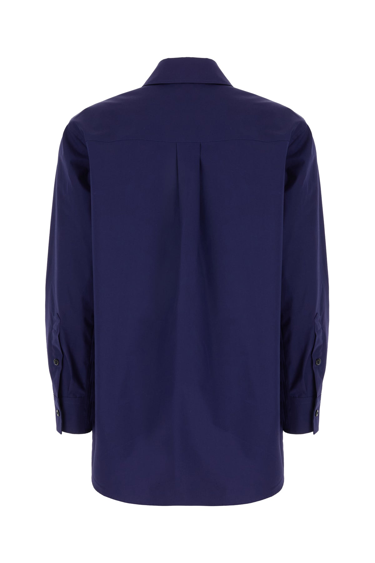 Fendi Camicia in popeline blu, view 2