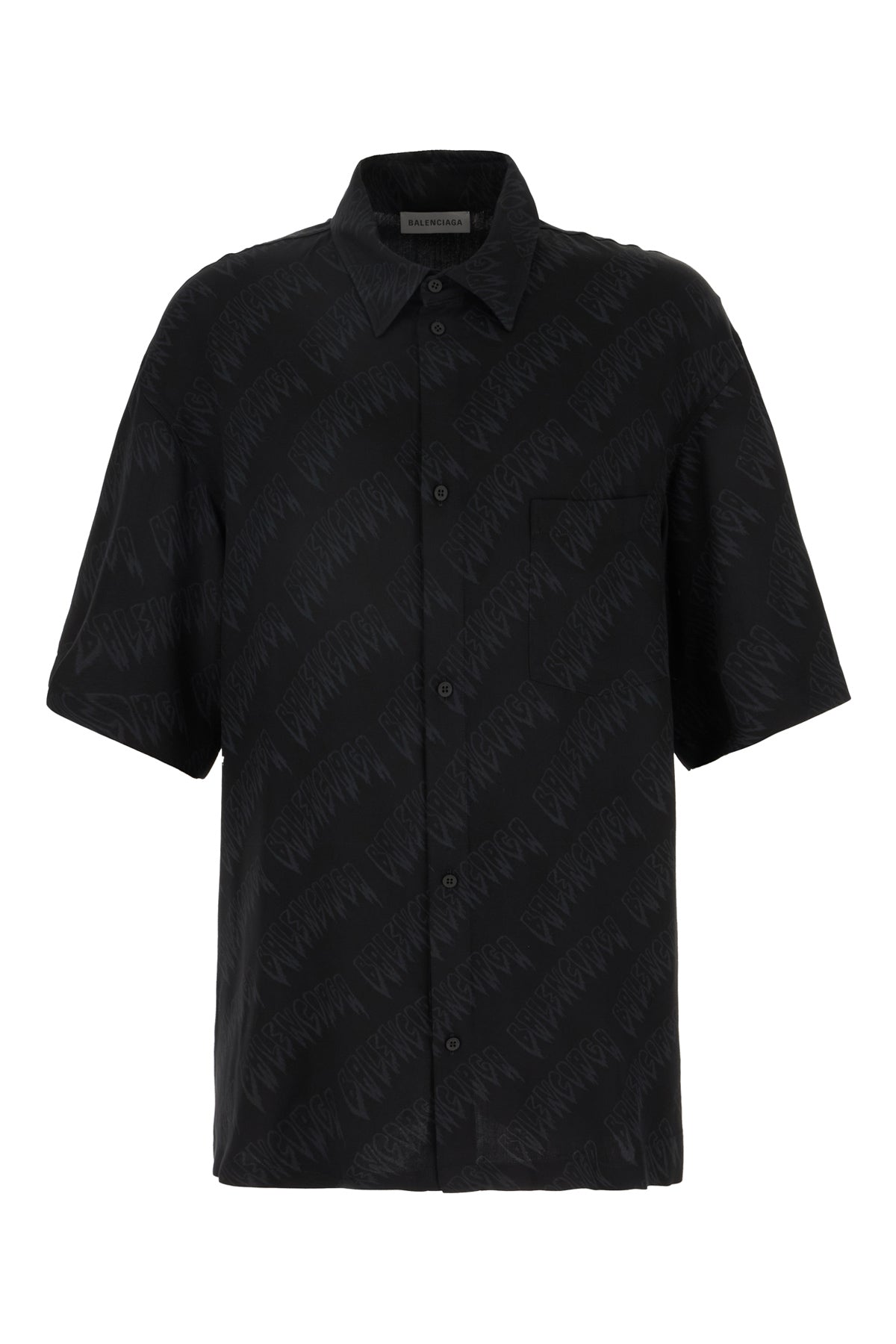 Balenciaga Camicia in viscosa nera