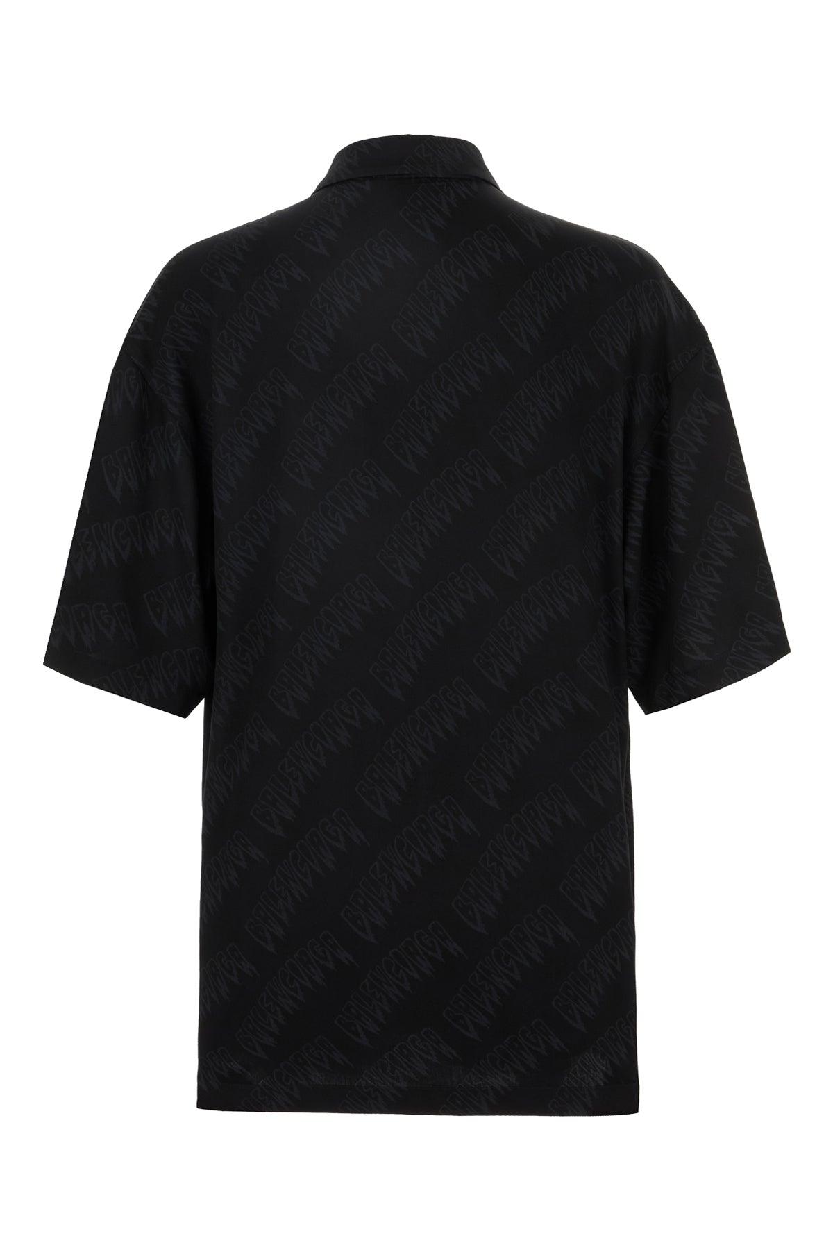 Balenciaga Camicia in viscosa nera, view 2