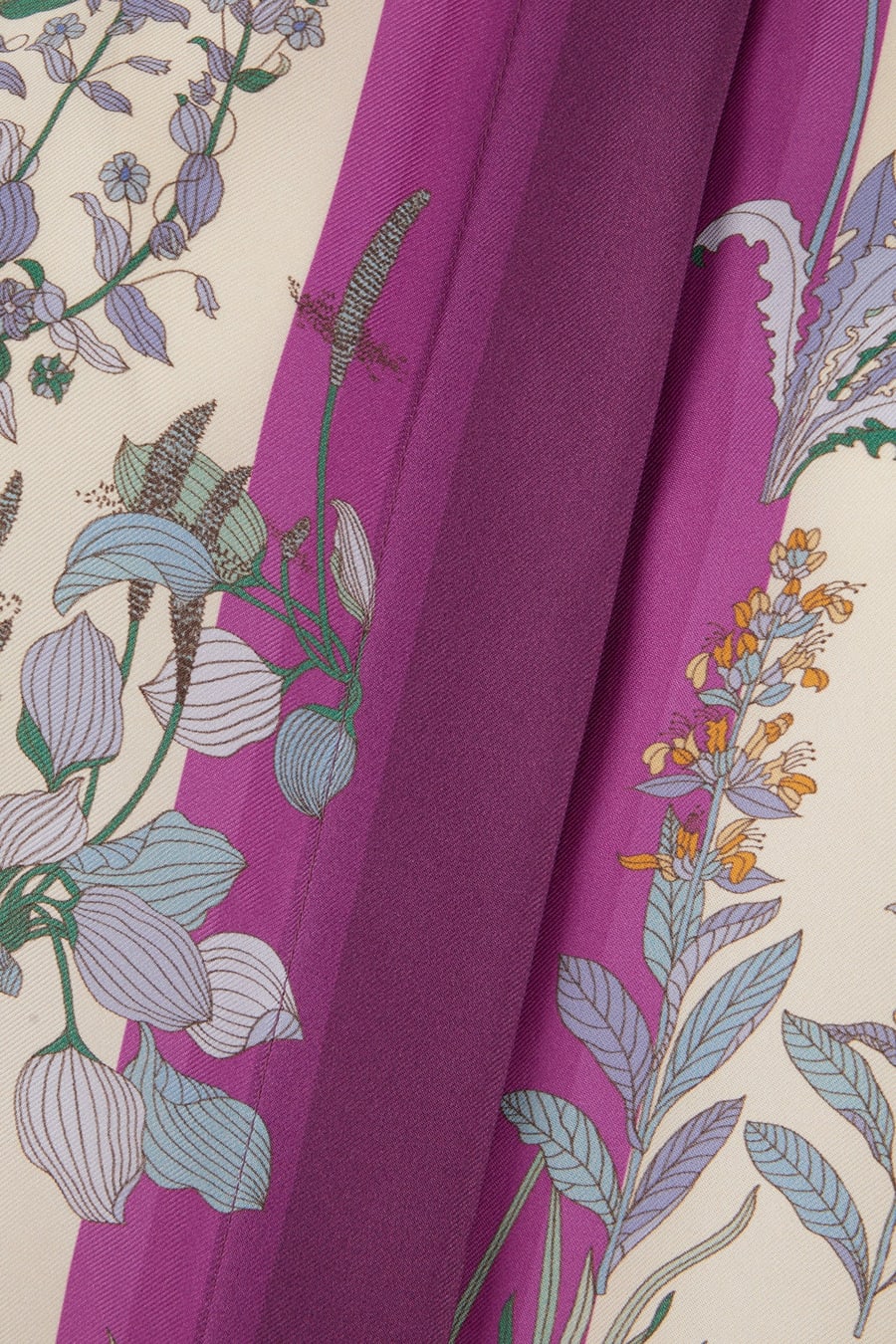 Gucci Blusa in seta stampata, view 3