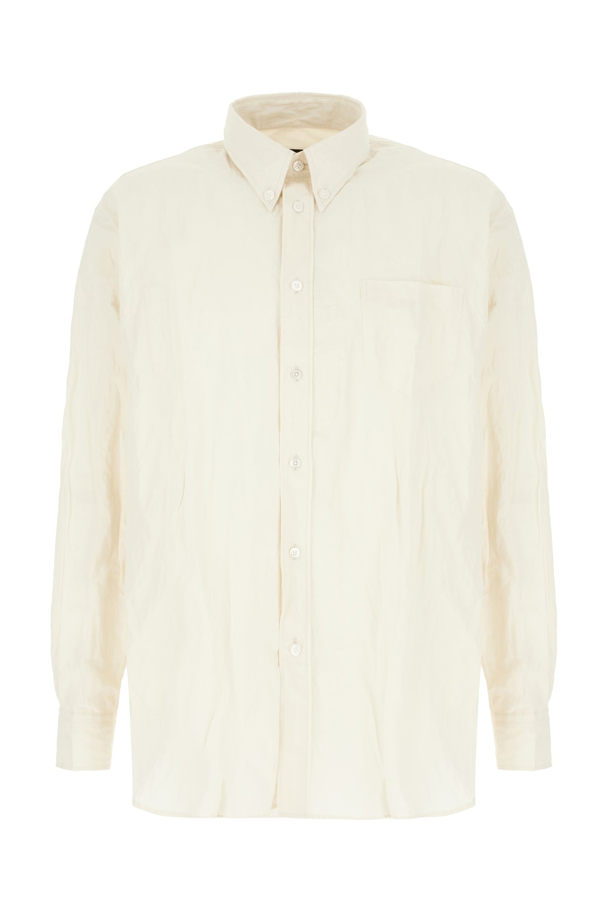 WILLY CHAVARRIA Camicia in misto cotone avorio