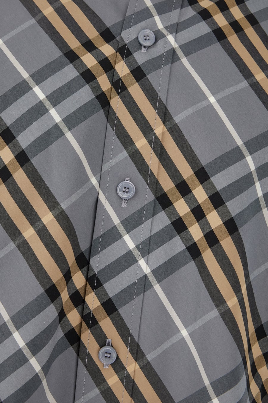 Burberry Camicia in popeline stampato, view 3