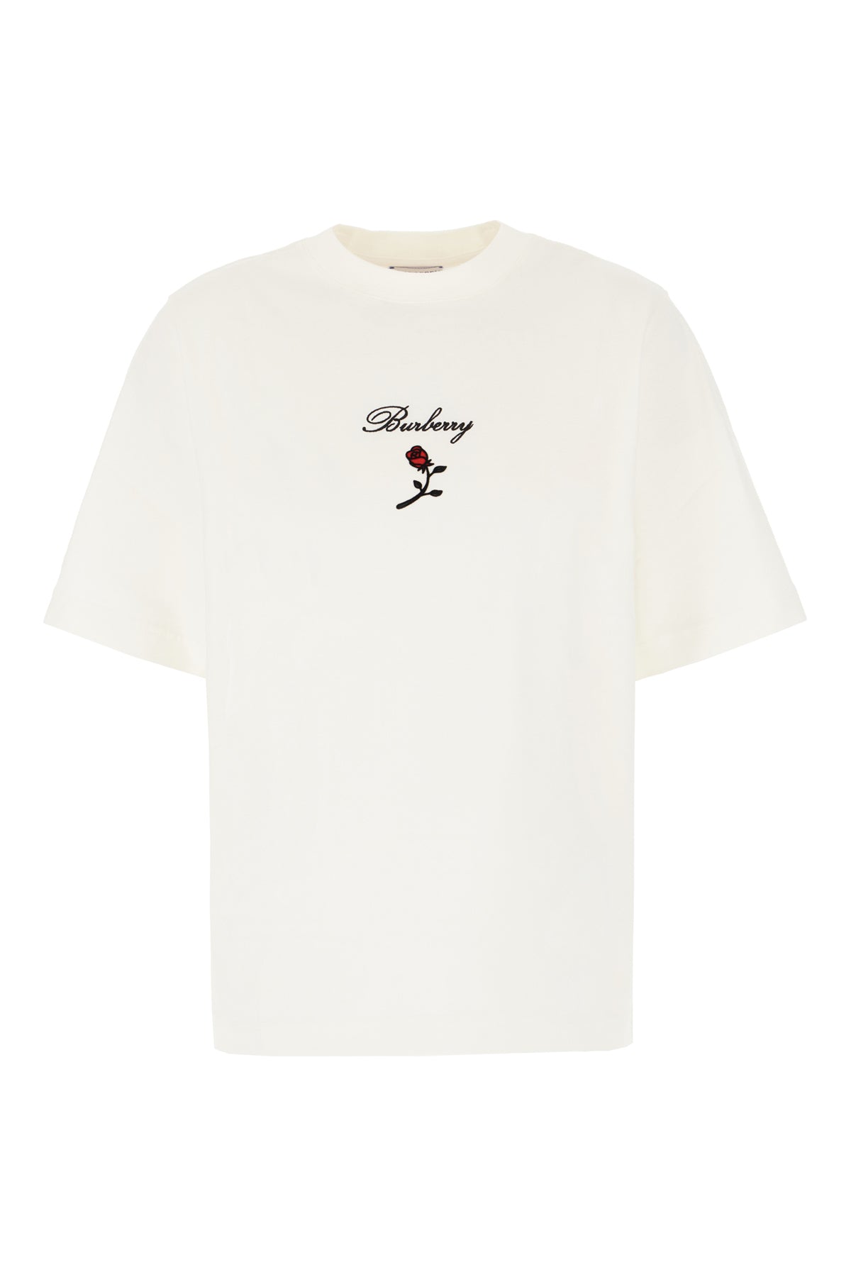 Burberry T-shirt in cotone bianco