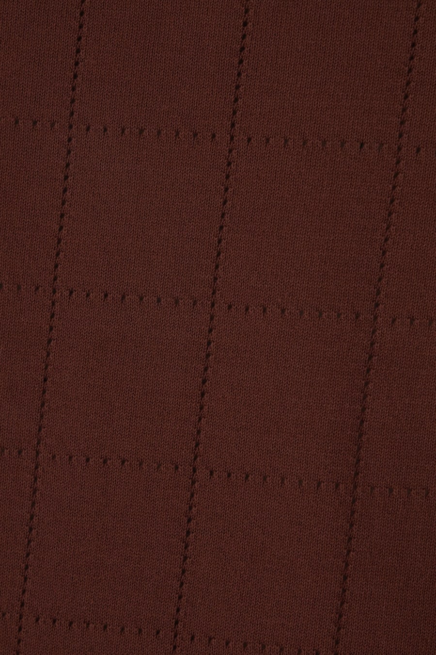 ALPHA STUDIO Polo in cotone marrone, view 3